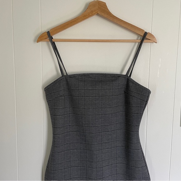 Shein Plaid Midi Dress - Picture 3 of 5